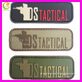 factory wholesale silicone rubber patch/custom 3d soft silicone patch military pvc morale patch